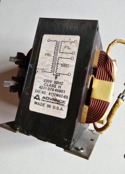Трансформатор до мікрохвильовки 8172M62-60 б/у 10361 фото