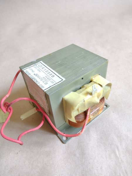 Трансформатор до мікрохвильовки R1S58B б/у , трансформатор для мікрохвильовки , трансформатор для 13134 фото