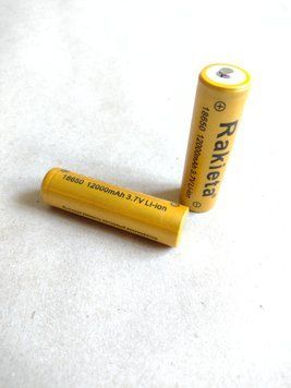 Литий-ионный аккумулятор Rakieta 18650 12000mAh 3,7V - 1шт, Аккумулятор PowerMaster 18650 Rakieta 12569 фото