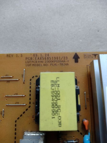 Проверенная, рабочая Блок питания EAX56851901/29 , 2300kpg094a-f , Снята с телевизора lg 47lh3000 Б / У 11900 фото