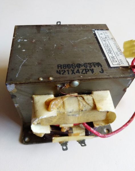 Трансформатор до мікрохвильовки DW-R80S0-63T A б/у 10585 фото