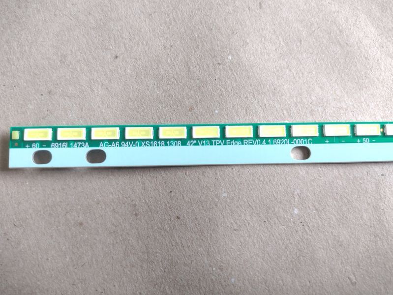 Торцевая подсветка телевизора Philips 42' 6916L-0912A / 6920L-0001C,6916l-1473a,ag-a6 94v-0 xs1618 1308 42"V13 12555 фото