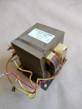 Трансформатор к микроволновке RTRN-A019UREO б / у трансформатор для микроволновки , для микроволно печи 12424 фото