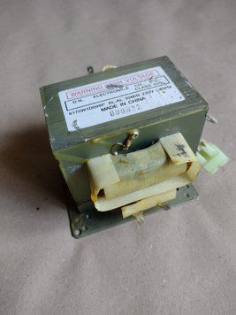 Трансформатор до мікрохвильовки 6170W1D098P б/у трансформатор для мікрохвильовки , трансформатор для мікрохвильоваої печі 11711 фото