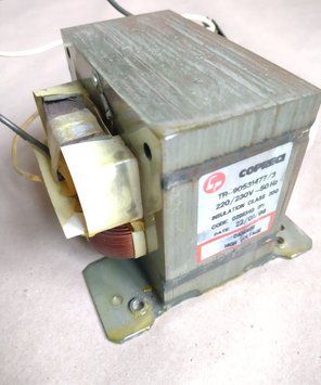 Трансформатор к микроволновке TR-90531477 / 3 , 0296340(P) б/у трансформатор для микроволновки , для микровол 12330 фото