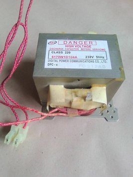 Трансформатор до мікрохвильовки 6170W1D104A б/у 10435 фото