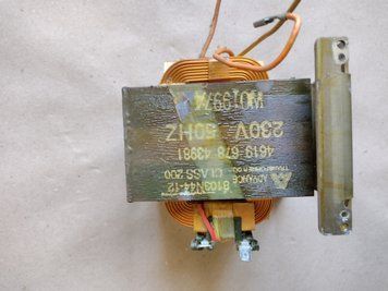 Трансформатор до мікрохвильовки 8103N44-12 class 200 , 4619 678 43981 б/у трансформатор для мікрохвильовки , трансформатор для мік 11965 фото