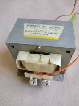Трансформатор до мікрохвильовки 6010W 2H056C б/у трансформатор для мікрохвильовки , трансформатор для мікрохвильоваої печі 11972 фото
