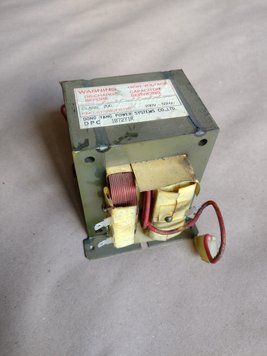 Трансформатор к микроволновке 6170W2D012B б/у,трансформатор для микроволновки,для микроволно печи 12242 фото