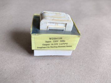 Трансформатор дежурного режиму WDB4109 (220V-out.16.33V / 5.47V*2 ) б/у 13212 фото