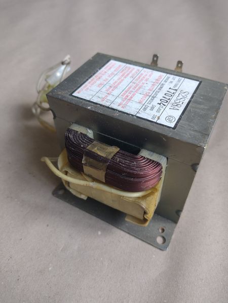 Трансформатор к микроволновке S2S58A б / у , трансформатор для микроволновки , для микроволно печи 11633 фото