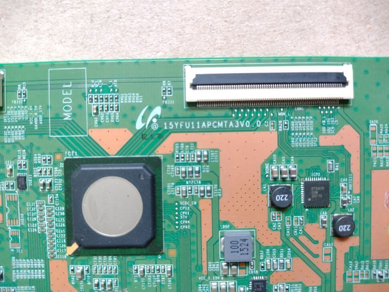 Проверенная, рабочая Плата T-CON 15YFU11APCMTA3V0.0 , e88441 , телевизор panasonic tx-40cx300e Б/У 11941 фото