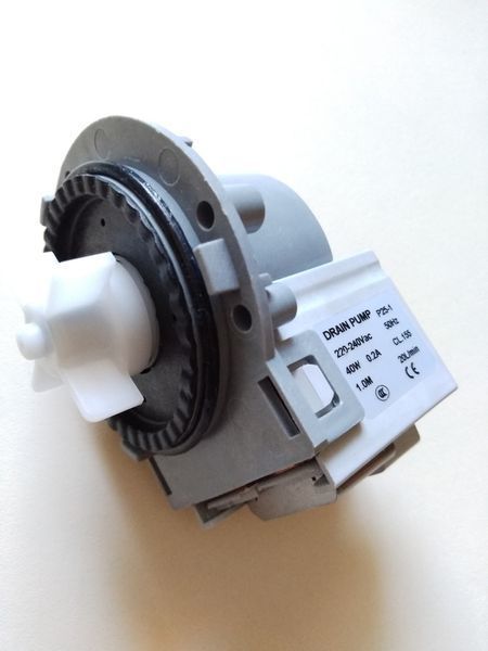Насос &laquo;DRAIN PUMP&raquo; 40 W на 3 самореза , на три самореза,медь , Помпа 40W P25-1 для стиральных машин M116 , M19 10114 фото
